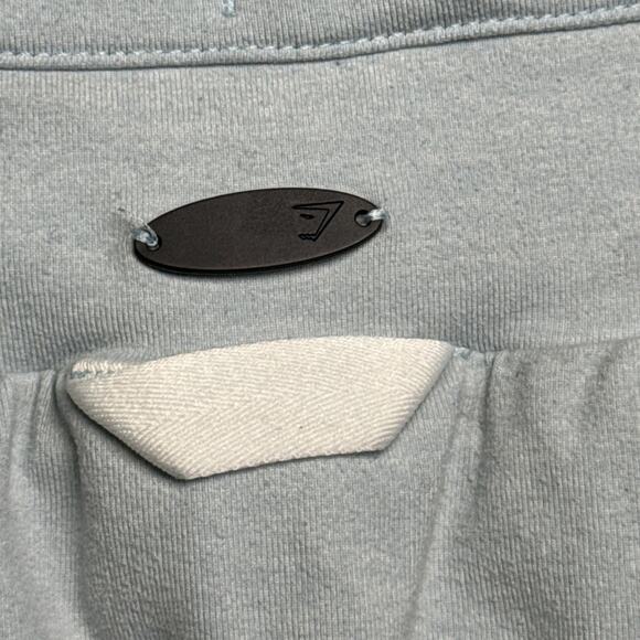 Gymshark Poise Hareem Jogger Sweatpants High Waist Washed Malibu Blue SZ Medium - Picture 8 of 13